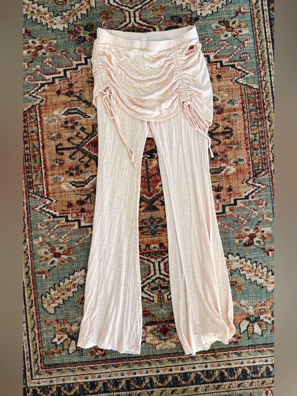 Peace Love World Blush Pink Boheme Lounge Pants